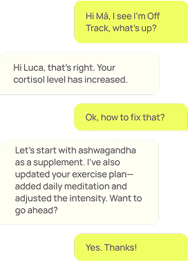 Mā ethereal is the simplest possible interface to your health